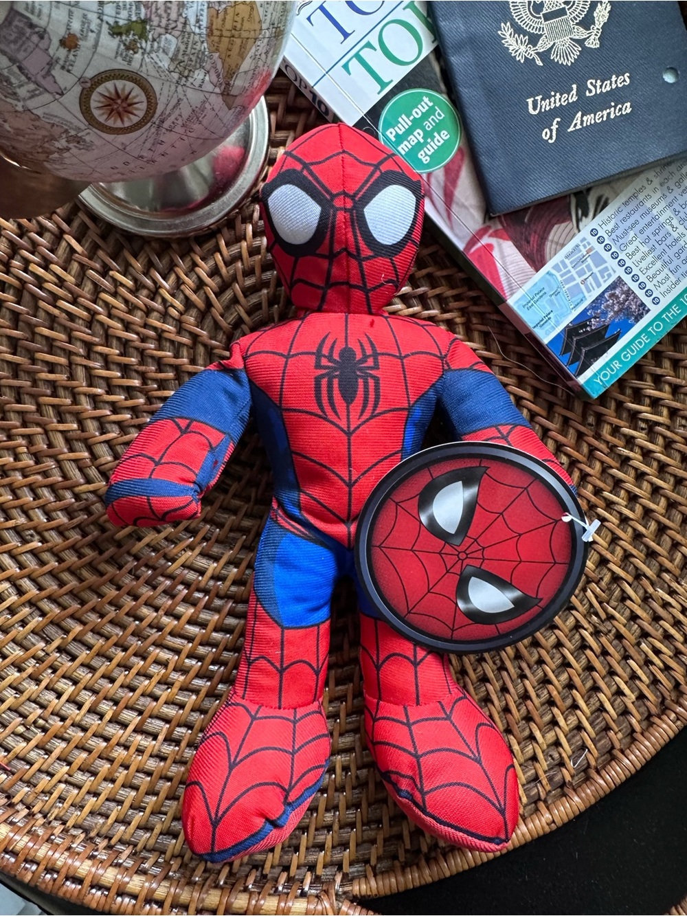 Marvel Spider-Man Red & Blue Plush Toy - Kids Action Plush new with Tags